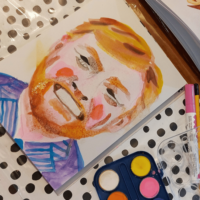 portret schilderen