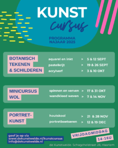 programma kunstweide cursus najaar
