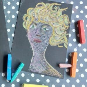 portret tekenen en schilderen