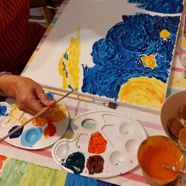 schilderen als van gogh