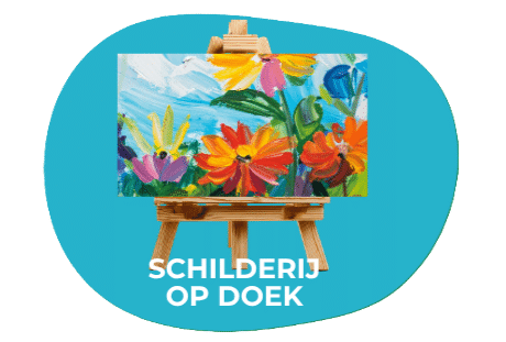 Kunstcafe schilderij